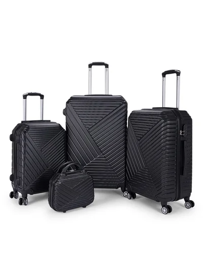 LIMRA Travel bags from limra 4-piece set Black