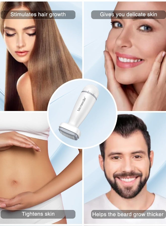 bio needle Dr.Pen 120 Titanium 0.25mm Microneedling Derma Stamp Professional Microneedle Derma Stamp Alternative Derma Beauty Pen Micro Needle For Men and women Skin Care Home Use - Image 5