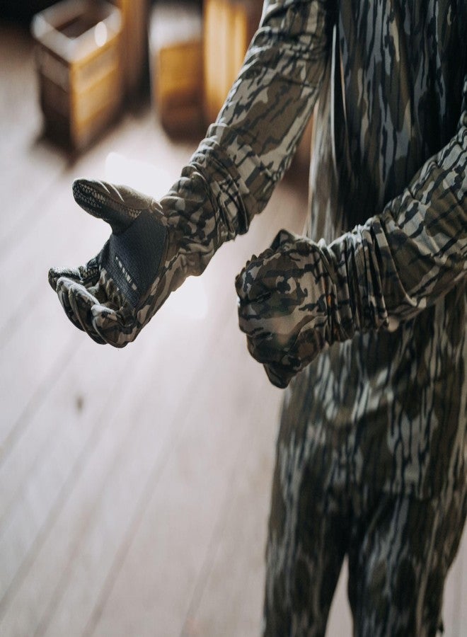 قفازات Muddy Outdoors الرجالية المقاومة للرياح TRX بنمط Mossy Oak Bottomland، مقاس كبير - Image 4