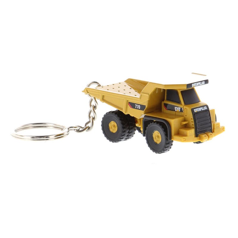 Diecast Masters Cat Micro 770 OffHighway Truck Keychain