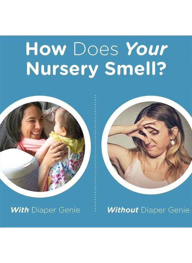 Diaper Genie Pack of 3 Diaper Genie Refill, Newborn Size, 3x270 Counts  - Image 2