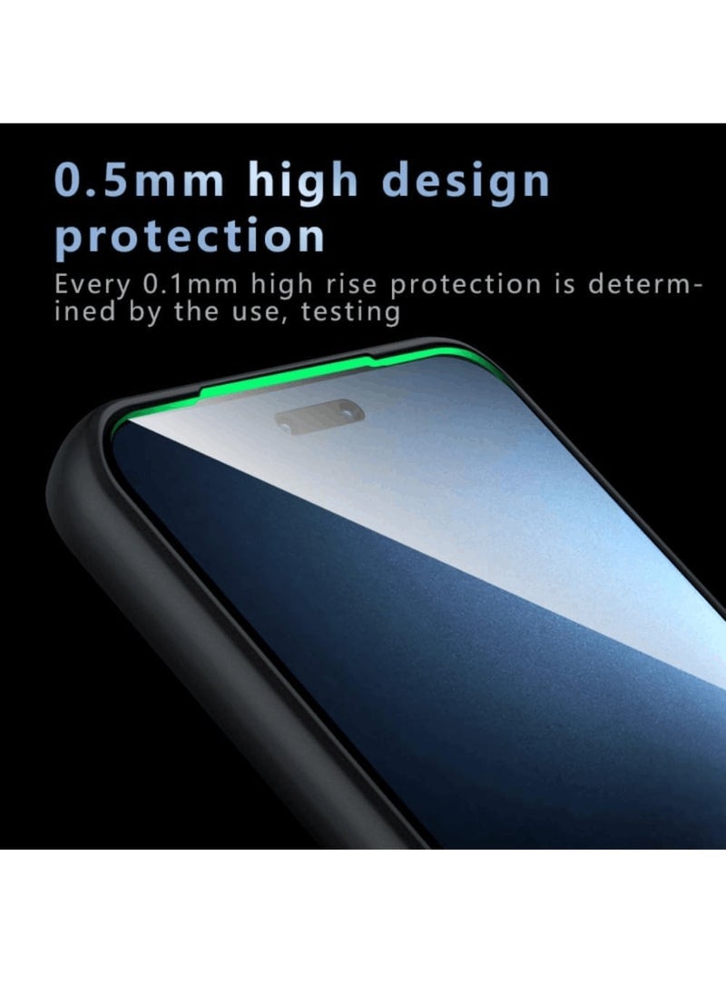 Aookay - Compatible with Honor X9C Smart Case Cover, Compatible with MagSafe, Compatible with Honor X9C Smart Built-in Magnetic Anti-Shock Cell Phone Case (Black) - Image 1