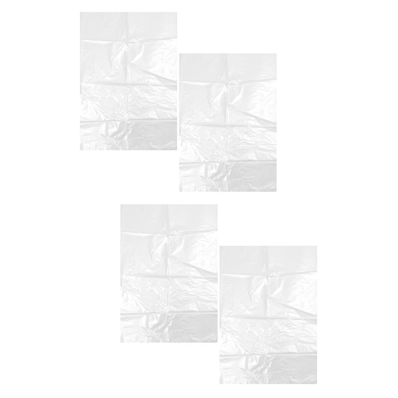 4 pcs Home Couch Sofa Cover Transparent Couch Clear PE Furniture Protector - Image 1