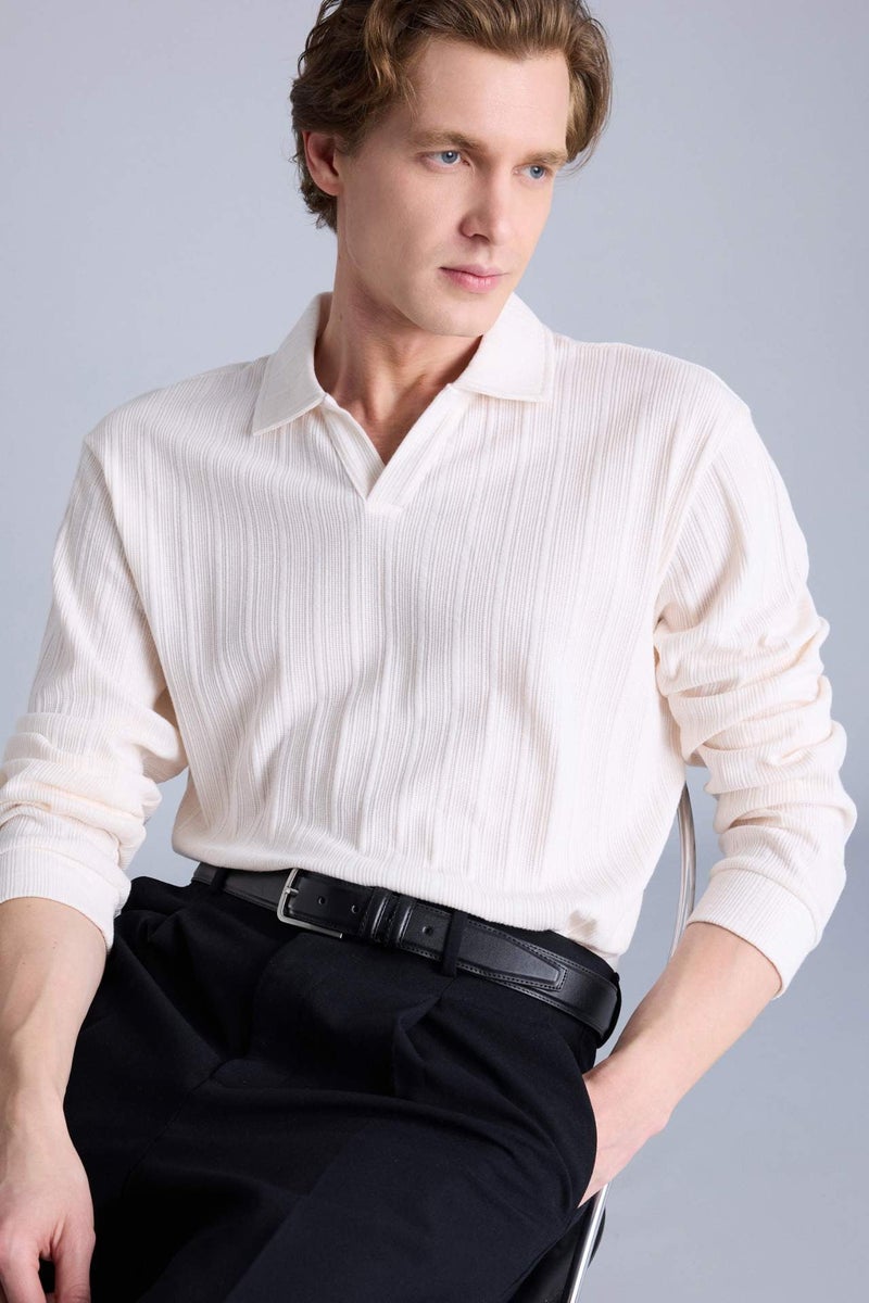 DeFacto Regular Fit Long Sleeve Sweatshirt - Image 3