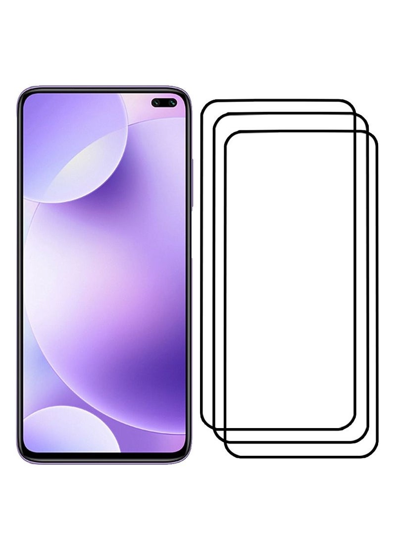 CATANES 3 Pack For Xiaomi Redmi K30 Screen Protector Tempered Glass Full Glue Back  - Image 2