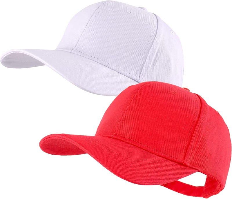 LANGZHEN Unisex Baseball Cap 100% Cotton Fits Men Women Washed Denim Adjustable Dad Hat - Image 1