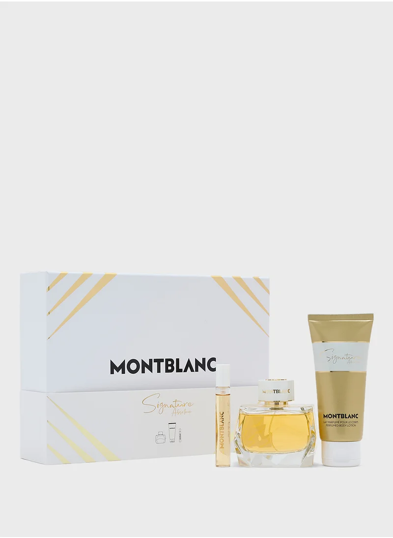 MONTBLANC Mb Sign.Absolu Edp90+7.5+Bl100 S2 24, Savings 28%