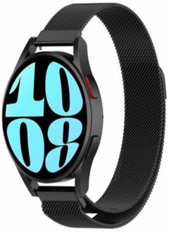 Elmo3ezz Strap Magnetic Milanese Metal Mesh Loop Band Strap Stainless for Samsung Galaxy Watch 6 & 5 & 4 Band 44mm 40mm/Watch 5 Pro Band 45mm/Galaxy Watch 4 Classic 46mm 42mm Band,20mm
