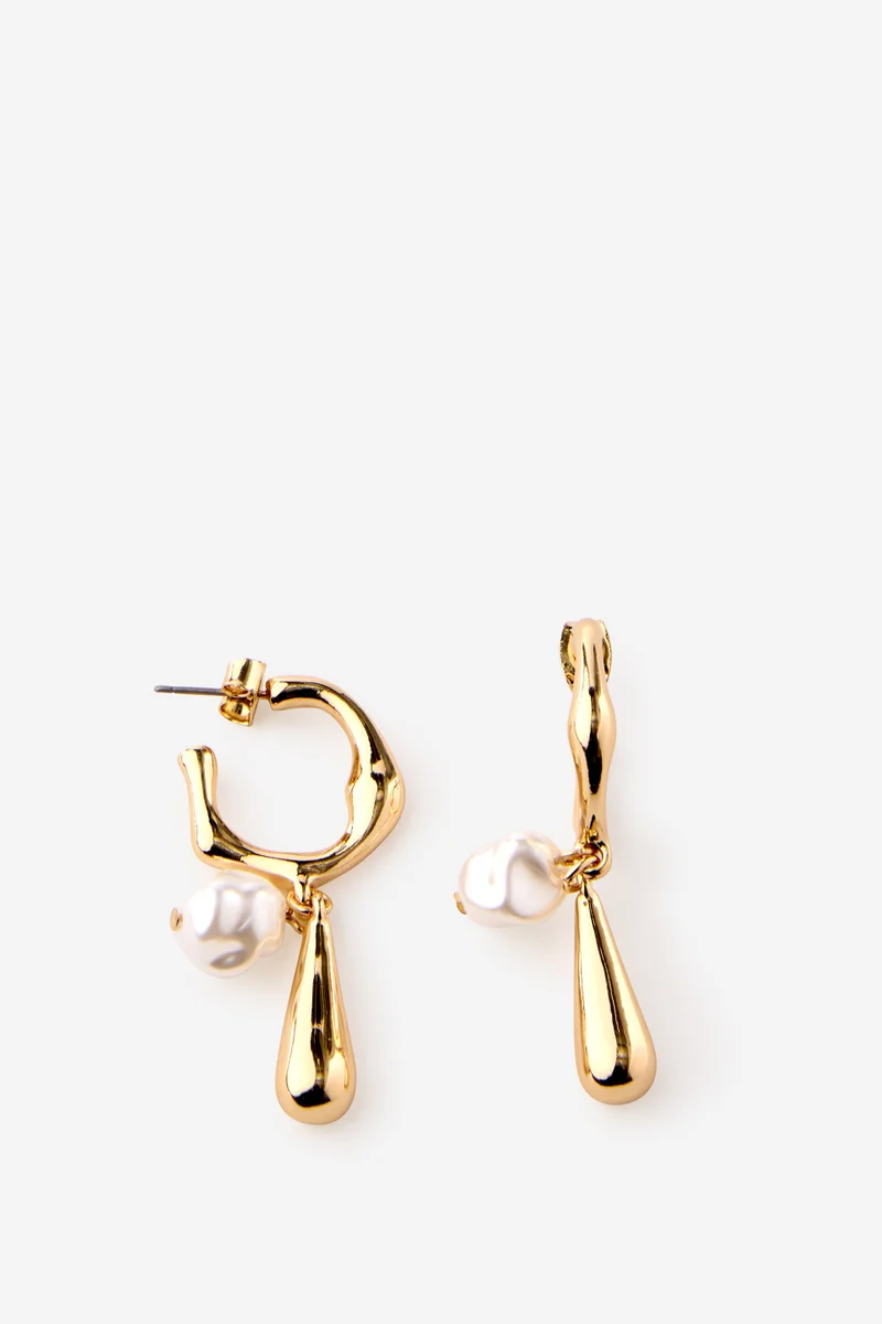 Rubi Mid Hoop Earring