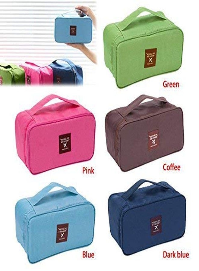 kardiff Travel Underwear Panties Bra Pouch Organizer Waterproof Personal Garment Bag Case Undergarments and Inner Wear Storage Bag (Multi-Color) - Image 4