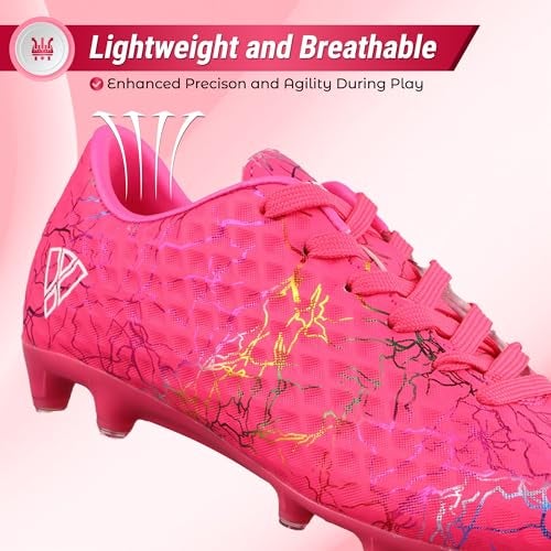 Vizari Zodiac Firm Ground Soccer Cleats for Boys and Girls | Lightweight & Durable Football Shoes with Molded TPU Outsole | Youth Cleats with Secure Lace-Up Closure for Maximum Traction & Performance - Image 3