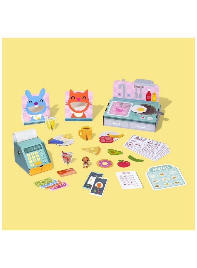 Sago Mini Pet Café Activity Box with Pretend Play Kitchen Toys, a Collectible Toy Figure, Kids Toys for Boys & Girls Ages 3 and up - Image 2
