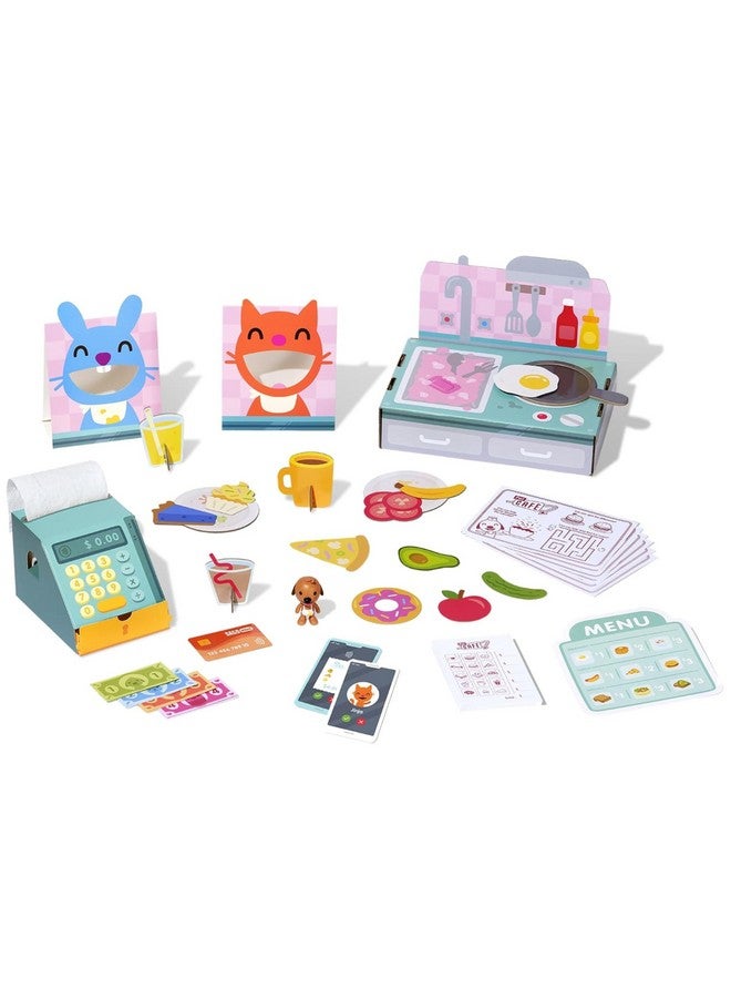 Sago Mini Pet Café Activity Box with Pretend Play Kitchen Toys, a Collectible Toy Figure, Kids Toys for Boys & Girls Ages 3 and up - Image 1