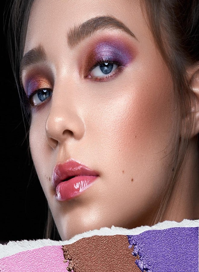 Apooliy 5 Colors Eyeshadow Stick Set,Metallic Shimmer Cream Eye Shadow,rightener Pencil,Waterproof & Long-Lasting Eyeshadow Pen - Image 5