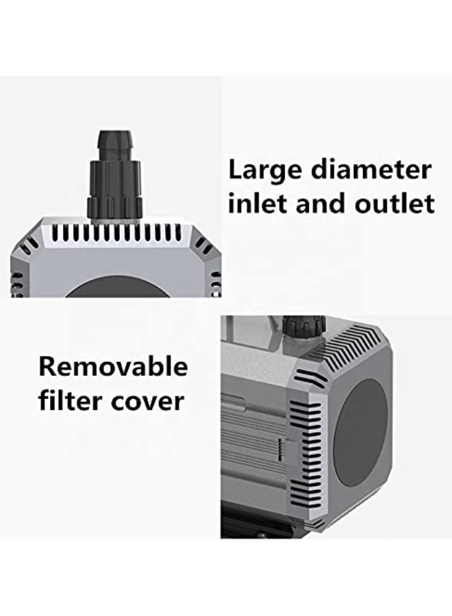 Sunsun Water Submersible Pump HQB 2000 – 1400 L/H | 24W High-Performance Pump | 1.8m Water Pumping Height - Image 5