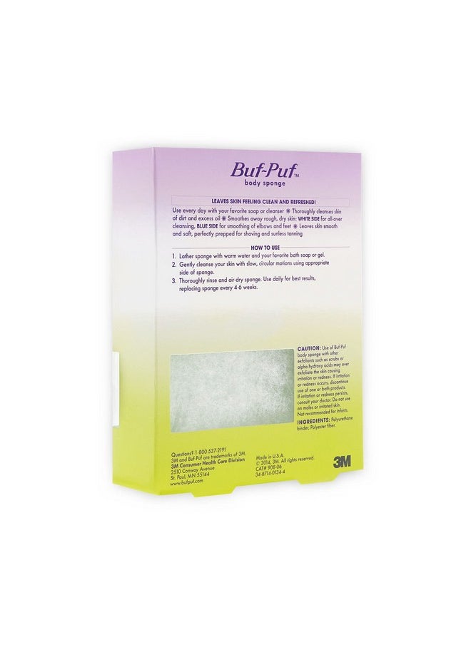 Buf-Puf Double Sided Body Sponge 2 Pk  - Image 3