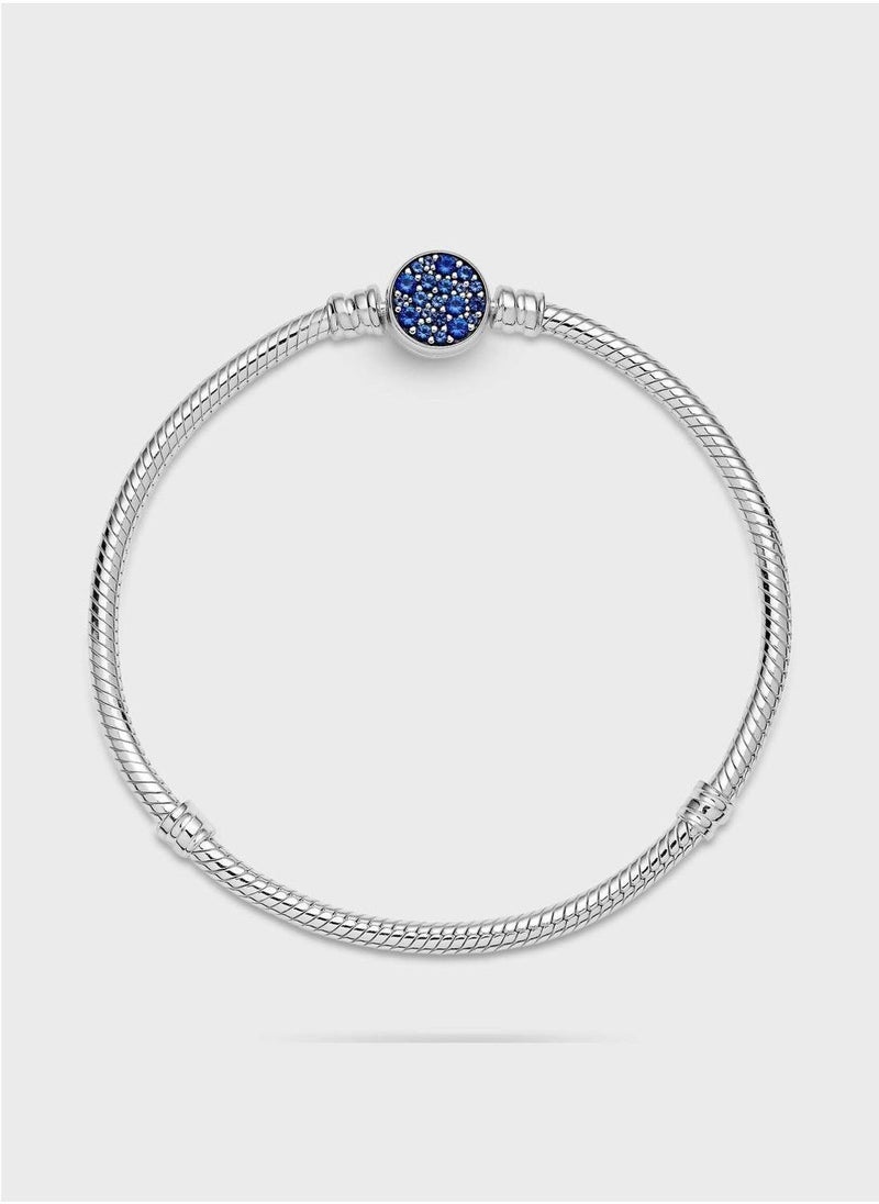 باندورا سوار باندورا مومنتس بإبزيم قرص أزرق لامع - Image 3