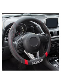 Sparco Sparco Steering Wheel Cover - Red Stripes  - Image 3
