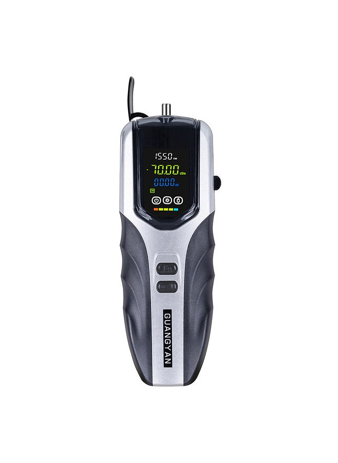 Generic - Handheld Optical Power Meter Rechargeable Fiber Optic Power Tester LCD Display Support 7 Test Wavelengths with LED Light - Image 1