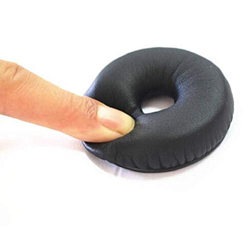 LINHUIPAD Replacement Ear Cushions Ear Seals Learther Ear Pads Compatible with Telex Airman 850 + ANR Pilot Aviation Headset 800456-020 - Image 5