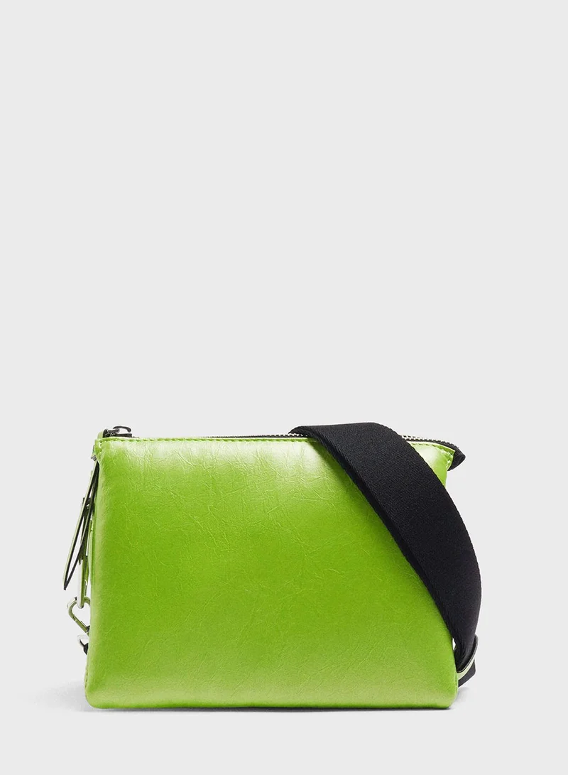 PARFOIS Metallic Crossbody Bag