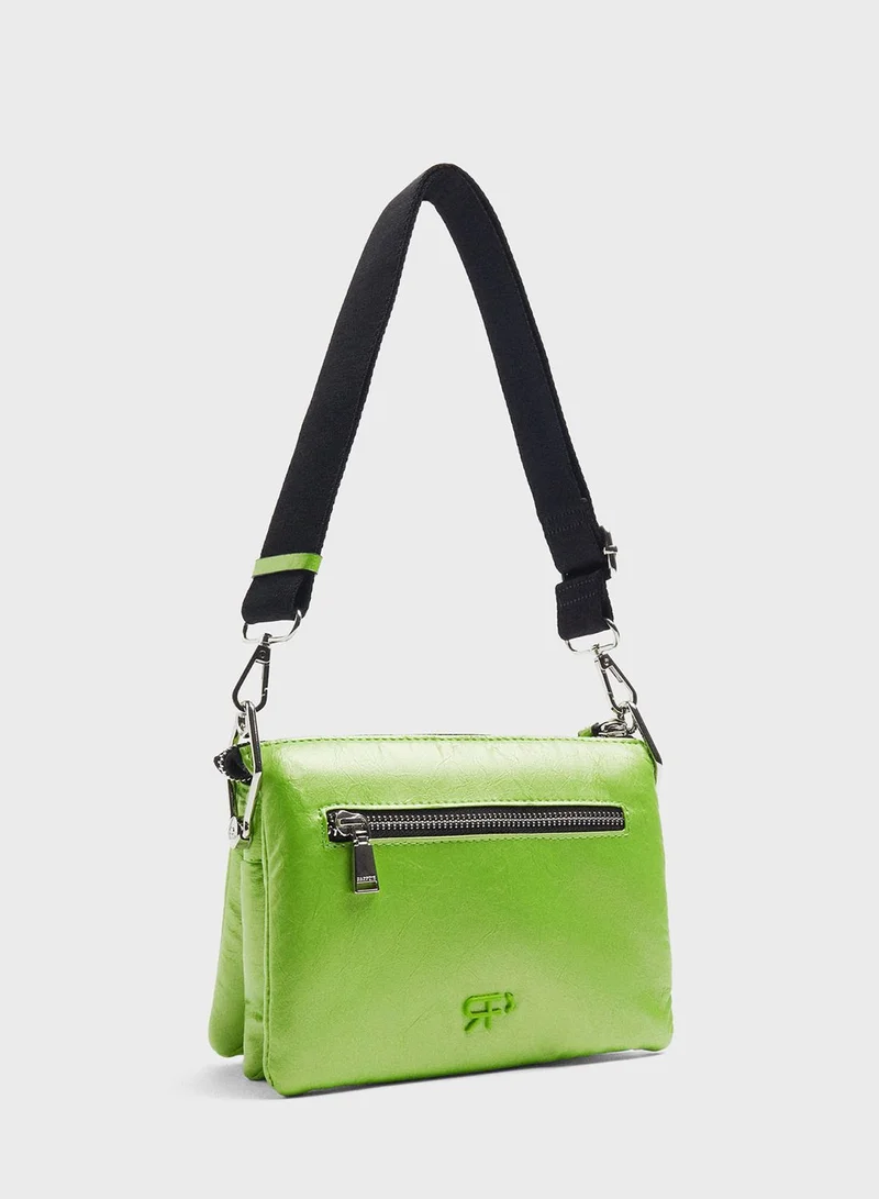 PARFOIS Metallic Crossbody Bag