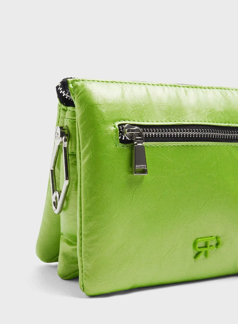 PARFOIS Metallic Crossbody Bag