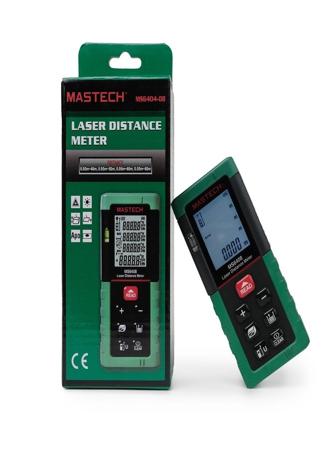 MASTECH MS6408 Laser Distance Meter: Accurate and Versatile Measurement Tool - Image 1