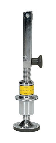 Vestil LJ-9 Steel Leveling Jack 18 In. 5000 Lb. Capacity Silver - Image 3