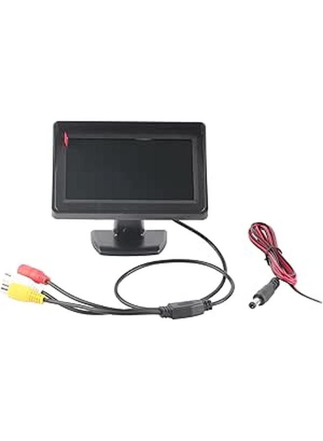4.3 بوصة شاشة LCD لمراقبة السيارة مع إدخال فيديو ثنائي الاتجاه لعرض مركبات SUV والفان والشاحنات والمركبات المائية - Image 1