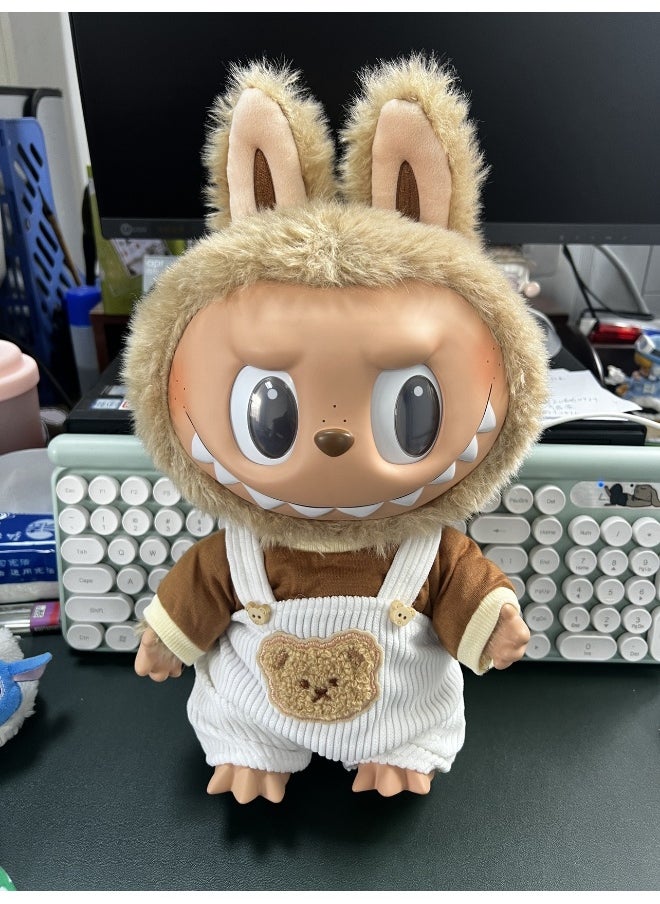 LABUBU 38cm Plush Doll Clothes for Labubu 