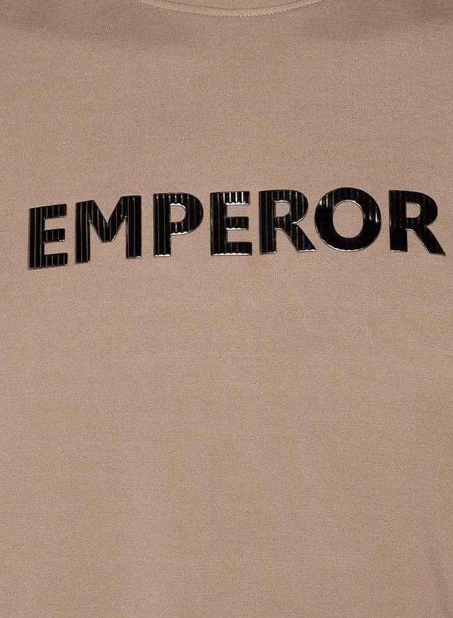 Emperor Emperor Regular Fit Crew Neck Short Sleeve T-shirt