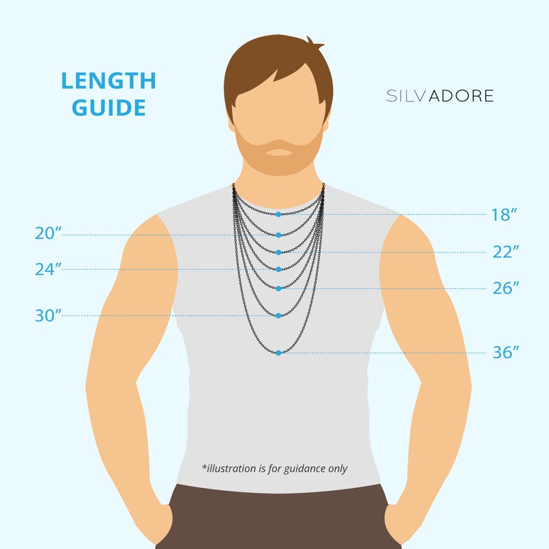 Silvadore 2Mm Mens Silver Chains Necklace - Stainless Steel Cuban Diamond-Cut Thin Links - Jewelry - 24 Inch / 61Cm - Image 5