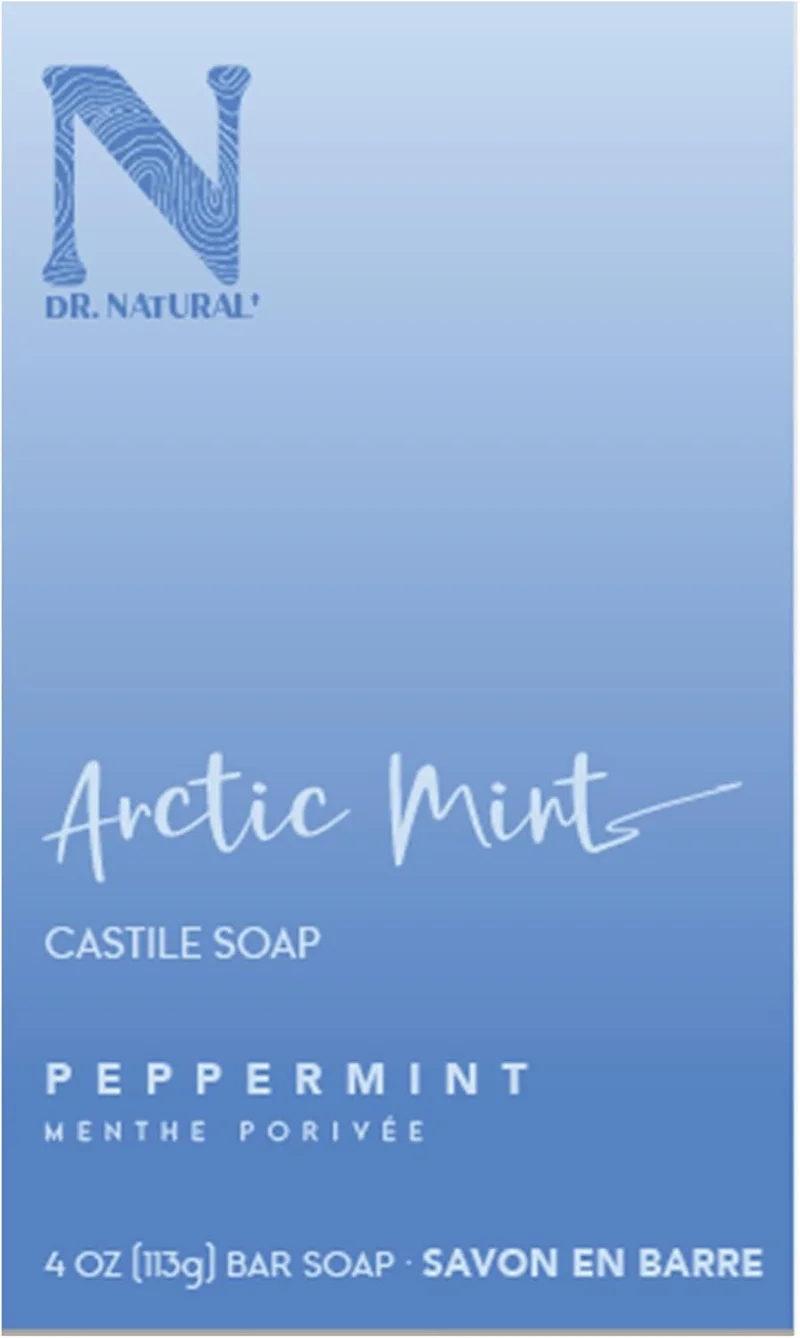 Dr. Natural Dr. Natural Arctic Mint Castile Bar Soap - 4oz