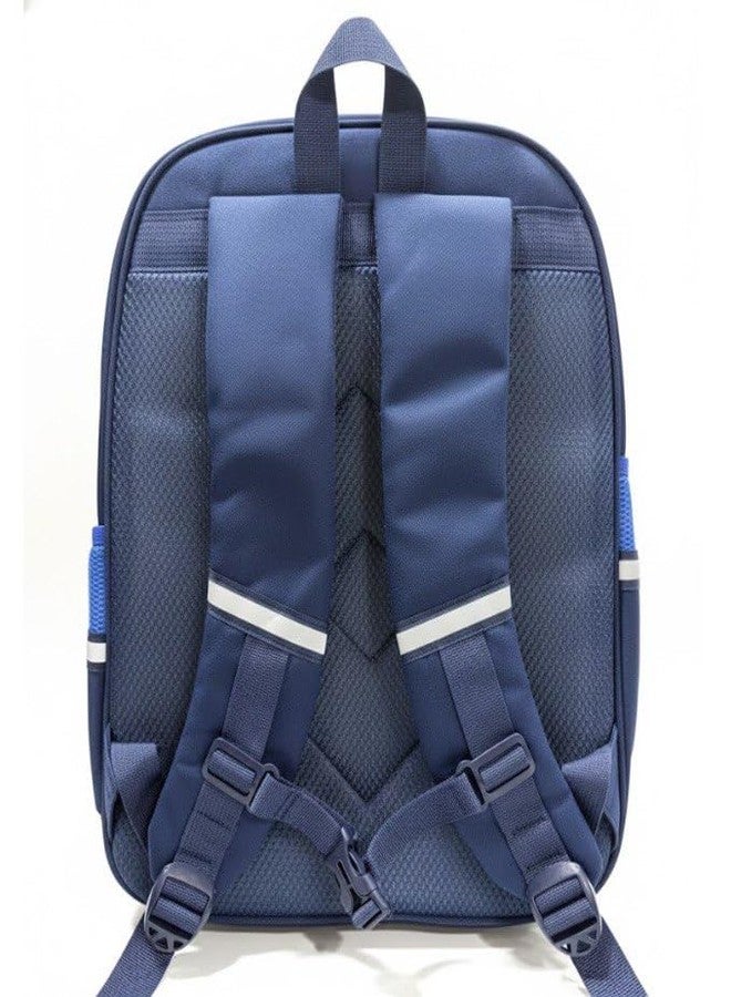 CARAXIS School Bags for Unisex 2-12 Year Stylish Durable 3D Backpack Shoulder School Bags for Unisex Birthday Gift for children,School Bag Foldable Bag Waterproof (Casual Blue) - Image 2