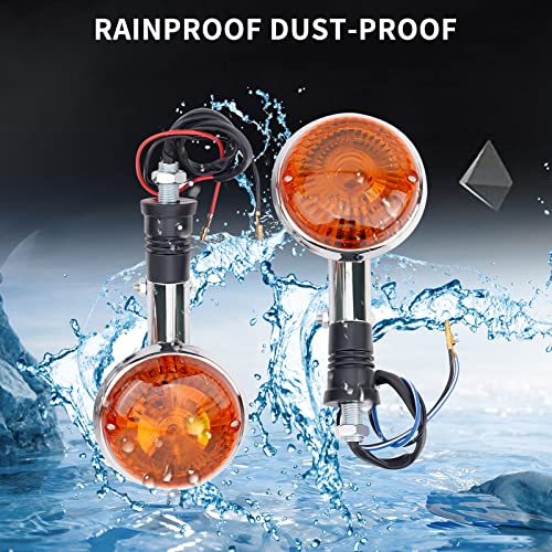 AHL Turn Signal Indicator Light for Yamaha XV400 Virago All Models XV250 V-MAX1200 - Image 3