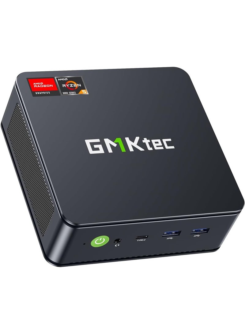 GMKtec Ultracompact Mini PC Desktop with AMD Ryzen 5 6600H Processor (Up to 4.50GHz) 32GB DDR5 RAM 1TB PCIe SSD Dual 2.5G LAN Wi-Fi 6E USB 4.0 Bluetooth 5.2 HDMI – High-Performance M6 Gaming Computer NucBox M6 - Image 2