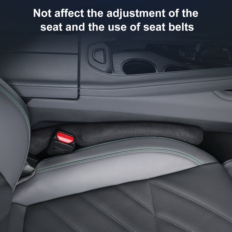 Car Seat Gap Filler Universal for Car SUV Truck Fill The Gap Between Seat and Console Stop Things from Dropping, Set of 2 - Image 3