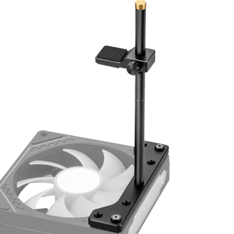 JOYJOM GPU Support Bracket, GPU Holder Stand, Adjustable GPU Sag Bracket Graphics Card Support for 12cm Fan Mount CNC Aluminum (0.63-6.3inch) - Image 1