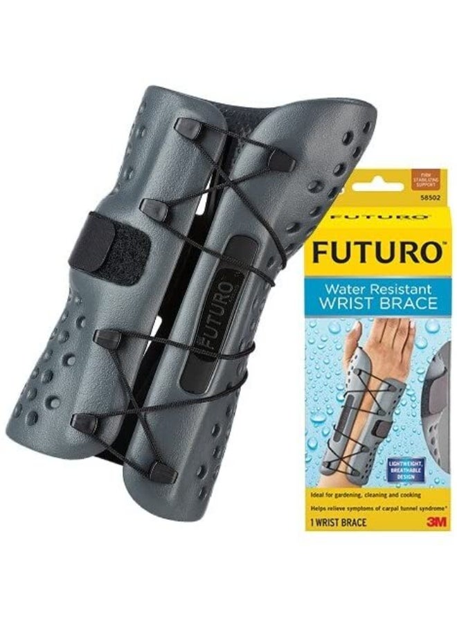 Futuro Water-Resistant Left Hand Wrist Brace- L-Xl