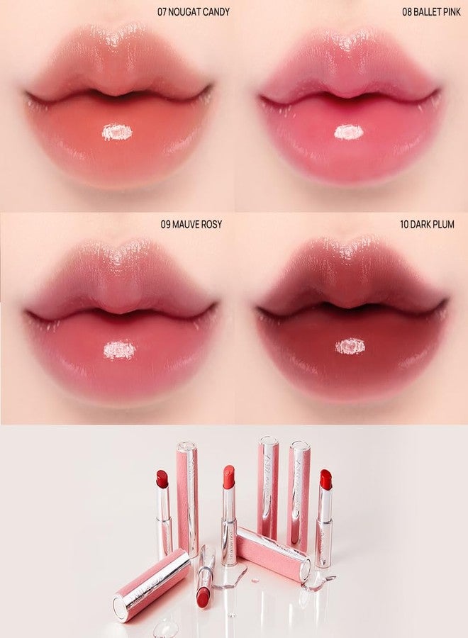 YNM Candy Gloss Balm 3g (07 NOUGAT CANDY, 3g)(+9 colors) K-beauty, Tinted, Color Lipstick Balm, Glossy, Moisture, korean, Jello lips, Non-Sticky and Long-lasting - Image 3