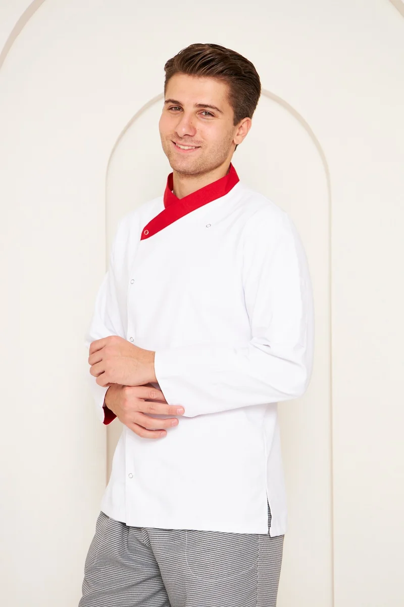 Orange Safety Cook Jackets