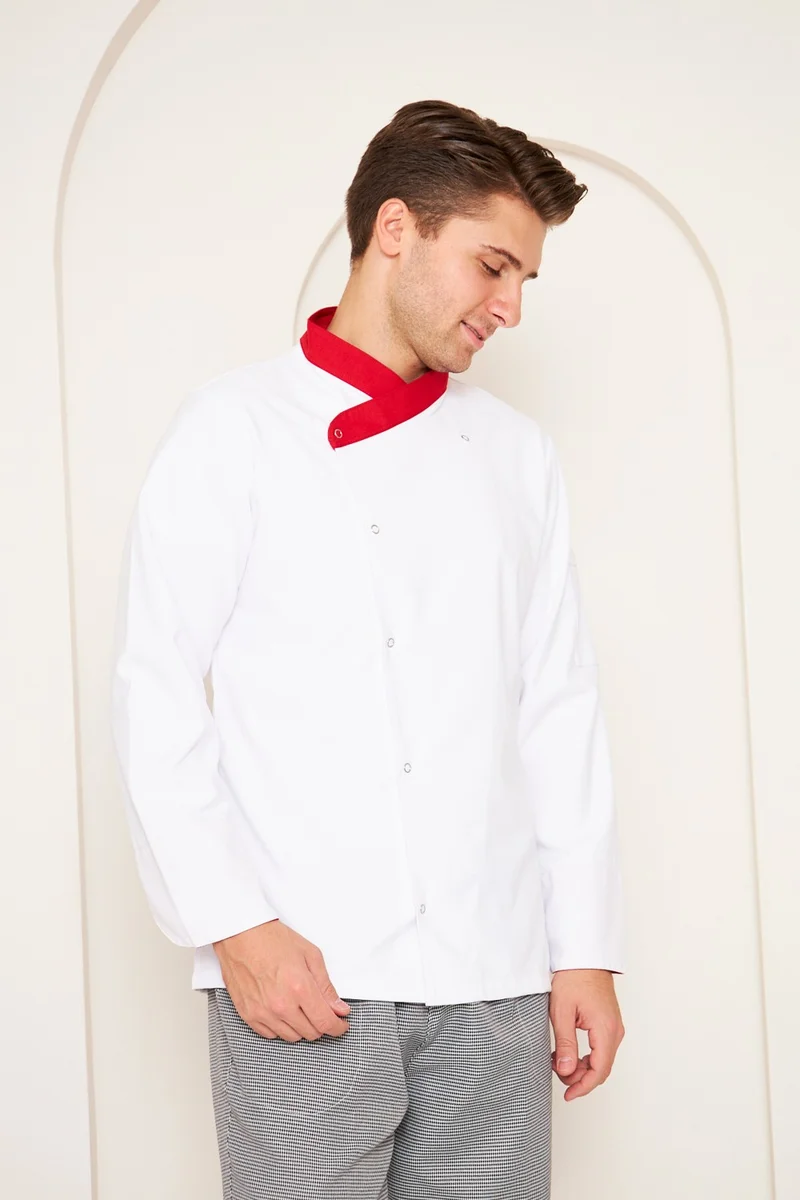 Orange Safety Cook Jackets