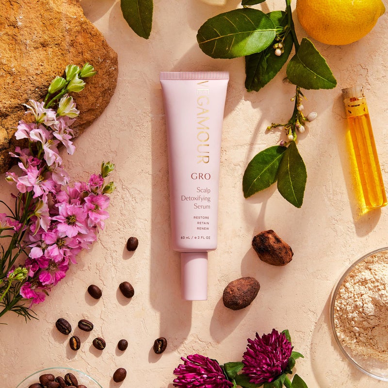 VEGAMOUR GRO Scalp Detoxifying Serum, Scalp Serum with Zinc PCA Removes Buildup & Soothes Scalp, Natural Citrus Scent, 2 fl. oz. - Image 4