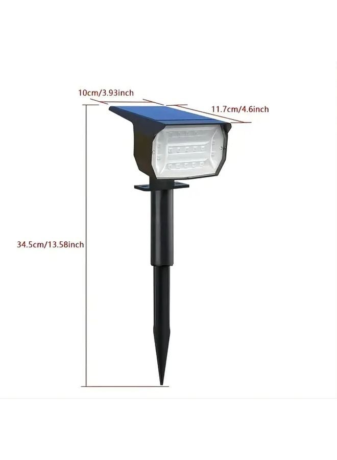 1 قطعة مصباح شمسي خارجي سبعة أوضاع تغيير لون RGB مقاوم للماء IP65 تشغيل/إيقاف تلقائي عند الشروق والغروب - Image 3