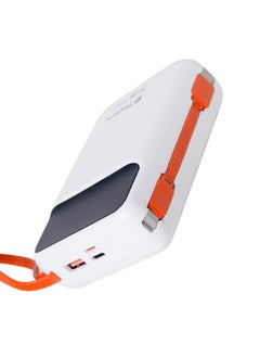 POWER N Power Bank 20000mAh with Type-C and Lightning Cables - PD/QC  - Image 3