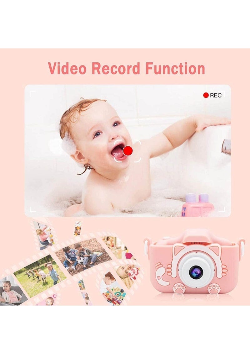 Kids Toy Digital Camera, 2021 Upgrade 1080P Dual Camera 2.0 Inches Screen 20MP HD Video Camcorder with [ 32 GB Memory Card ] Gifts for Child Boys Girls, Best Birthday Gift Games Toy - Image 5