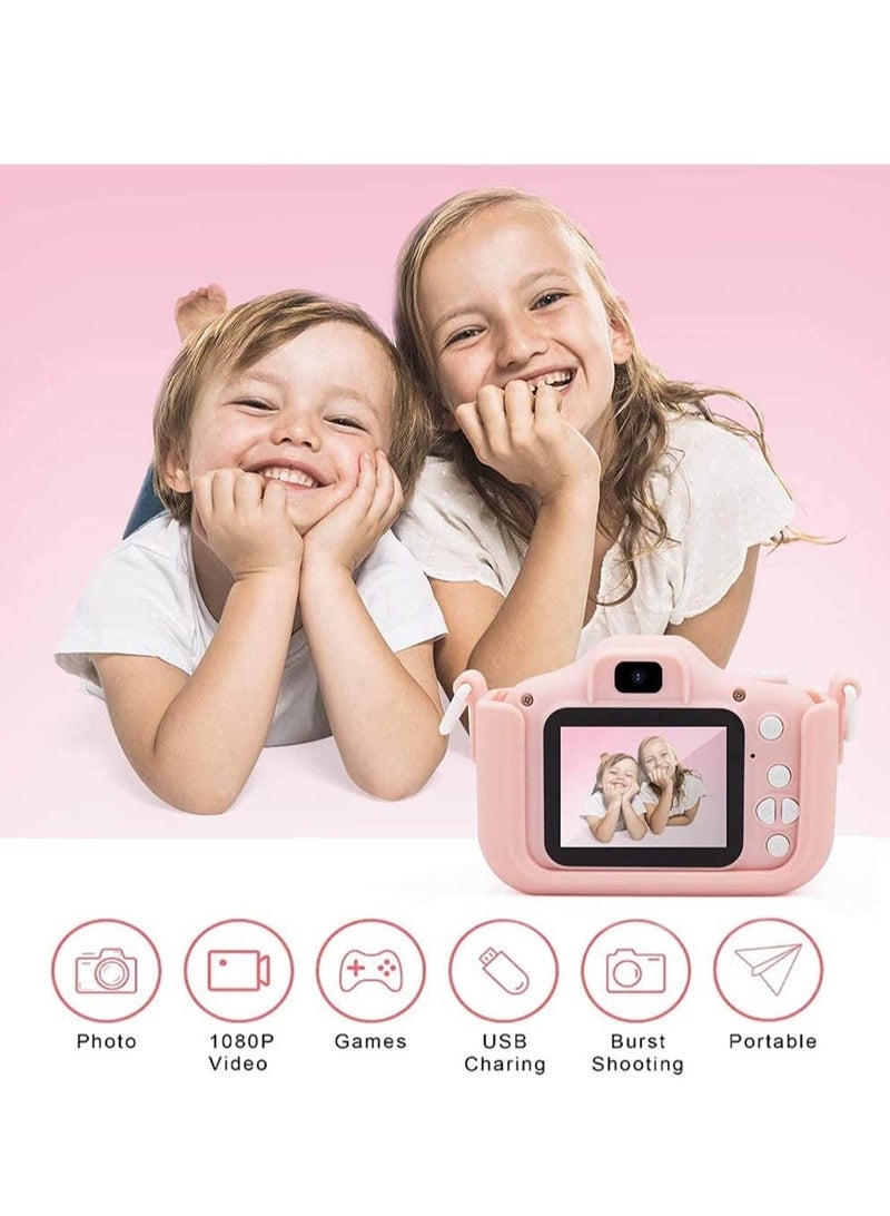 Kids Toy Digital Camera, 2021 Upgrade 1080P Dual Camera 2.0 Inches Screen 20MP HD Video Camcorder with [ 32 GB Memory Card ] Gifts for Child Boys Girls, Best Birthday Gift Games Toy - Image 3