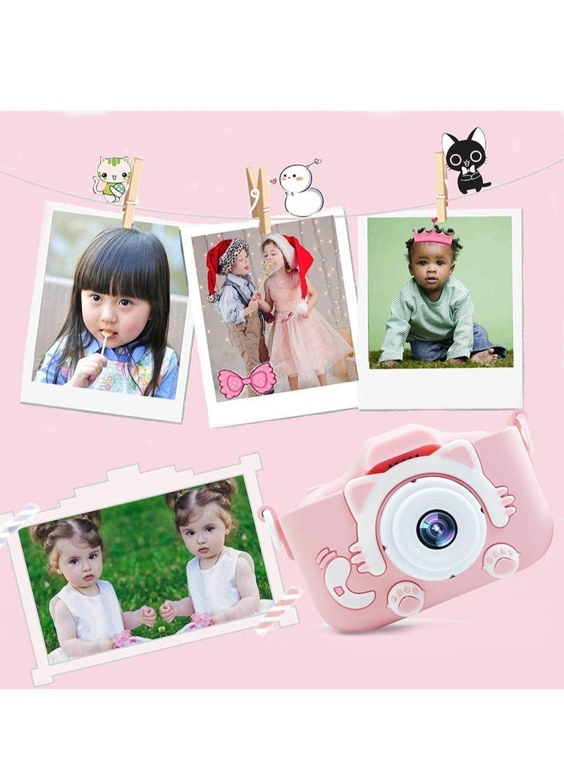 Kids Toy Digital Camera, 2021 Upgrade 1080P Dual Camera 2.0 Inches Screen 20MP HD Video Camcorder with [ 32 GB Memory Card ] Gifts for Child Boys Girls, Best Birthday Gift Games Toy - Image 2