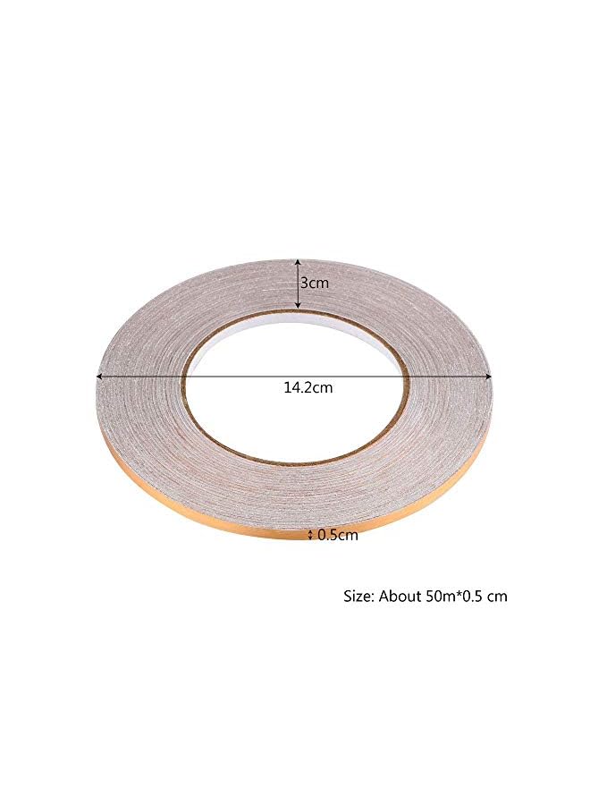 Zaboon Copper Foil Strip Diy Home Decor Decoration Sticker Gap Sealing Foil Tape Waterproof Wall Sticker Floor Seam Sticker - Image 4